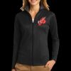 Ladies Vertical Texture Full Zip Jacket Thumbnail