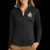 Ladies Vertical Texture Full Zip Jacket Thumbnail