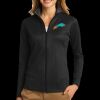 Ladies Vertical Texture Full Zip Jacket Thumbnail