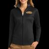 Ladies Vertical Texture Full Zip Jacket Thumbnail