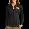 Ladies Vertical Texture Full Zip Jacket Thumbnail