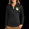 Ladies Vertical Texture Full Zip Jacket Thumbnail