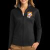 Ladies Vertical Texture Full Zip Jacket Thumbnail