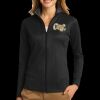 Ladies Vertical Texture Full Zip Jacket Thumbnail