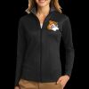 Ladies Vertical Texture Full Zip Jacket Thumbnail