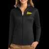 Ladies Vertical Texture Full Zip Jacket Thumbnail