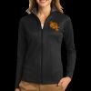 Ladies Vertical Texture Full Zip Jacket Thumbnail