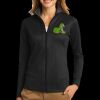 Ladies Vertical Texture Full Zip Jacket Thumbnail