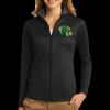 Ladies Vertical Texture Full Zip Jacket Thumbnail