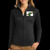 Ladies Vertical Texture Full Zip Jacket Thumbnail
