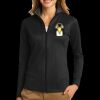 Ladies Vertical Texture Full Zip Jacket Thumbnail