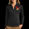Ladies Vertical Texture Full Zip Jacket Thumbnail