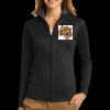Ladies Vertical Texture Full Zip Jacket Thumbnail