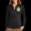 Ladies Vertical Texture Full Zip Jacket Thumbnail