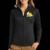 Ladies Vertical Texture Full Zip Jacket Thumbnail