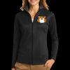 Ladies Vertical Texture Full Zip Jacket Thumbnail