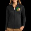 Ladies Vertical Texture Full Zip Jacket Thumbnail