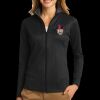 Ladies Vertical Texture Full Zip Jacket Thumbnail