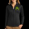 Ladies Vertical Texture Full Zip Jacket Thumbnail