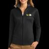 Ladies Vertical Texture Full Zip Jacket Thumbnail