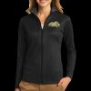 Ladies Vertical Texture Full Zip Jacket Thumbnail