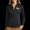 Ladies Vertical Texture Full Zip Jacket Thumbnail