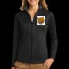 Ladies Vertical Texture Full Zip Jacket Thumbnail