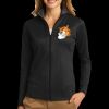 Ladies Vertical Texture Full Zip Jacket Thumbnail