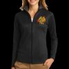 Ladies Vertical Texture Full Zip Jacket Thumbnail