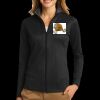 Ladies Vertical Texture Full Zip Jacket Thumbnail
