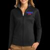 Ladies Vertical Texture Full Zip Jacket Thumbnail