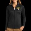 Ladies Vertical Texture Full Zip Jacket Thumbnail