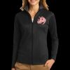 Ladies Vertical Texture Full Zip Jacket Thumbnail
