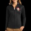 Ladies Vertical Texture Full Zip Jacket Thumbnail