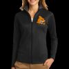 Ladies Vertical Texture Full Zip Jacket Thumbnail