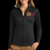 Ladies Vertical Texture Full Zip Jacket Thumbnail