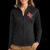 Ladies Vertical Texture Full Zip Jacket Thumbnail