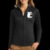 Ladies Vertical Texture Full Zip Jacket Thumbnail