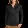 Ladies Vertical Texture Full Zip Jacket Thumbnail
