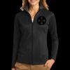 Ladies Vertical Texture Full Zip Jacket Thumbnail