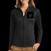 Ladies Vertical Texture Full Zip Jacket Thumbnail