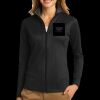 Ladies Vertical Texture Full Zip Jacket Thumbnail