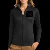 Ladies Vertical Texture Full Zip Jacket Thumbnail
