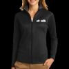 Ladies Vertical Texture Full Zip Jacket Thumbnail