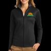 Ladies Vertical Texture Full Zip Jacket Thumbnail