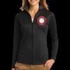 Ladies Vertical Texture Full Zip Jacket Thumbnail