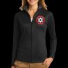 Ladies Vertical Texture Full Zip Jacket Thumbnail