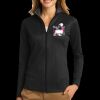 Ladies Vertical Texture Full Zip Jacket Thumbnail