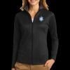 Ladies Vertical Texture Full Zip Jacket Thumbnail