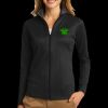 Ladies Vertical Texture Full Zip Jacket Thumbnail